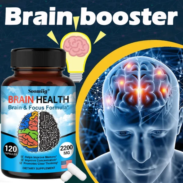 Brain Booster with Vitamin B6, B12